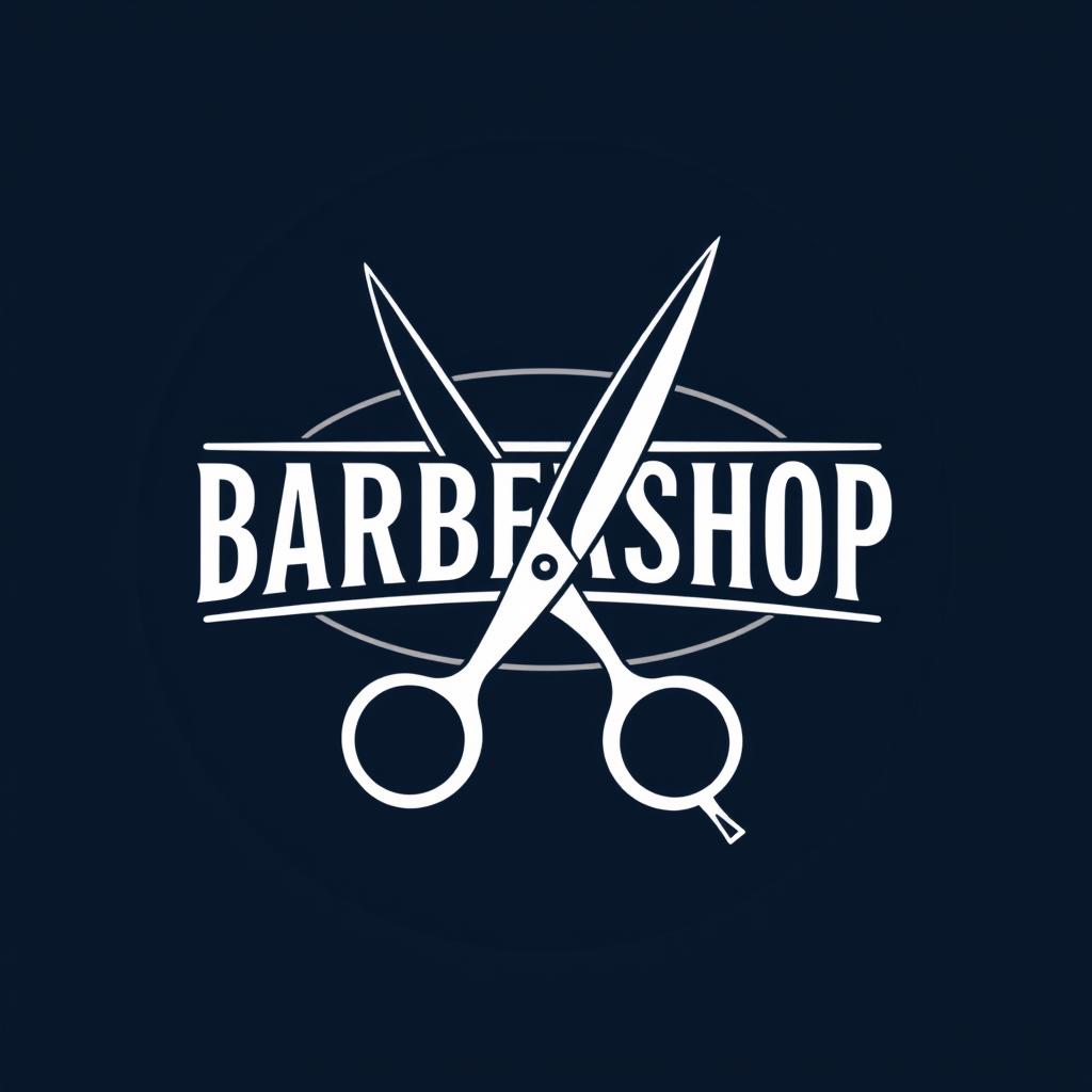 Barbershop Logo Example